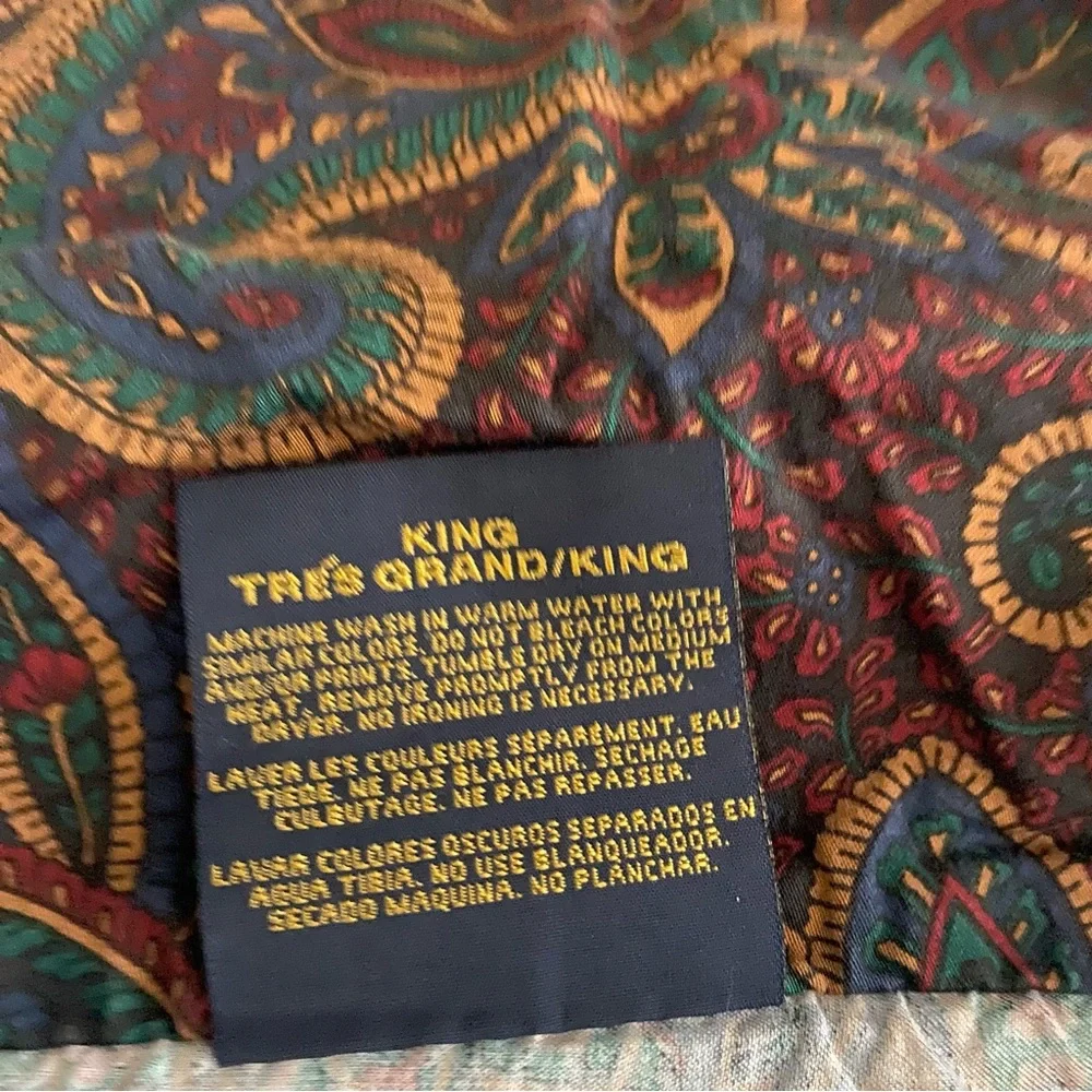 Ralph Lauren Paisley Duvet and Shams